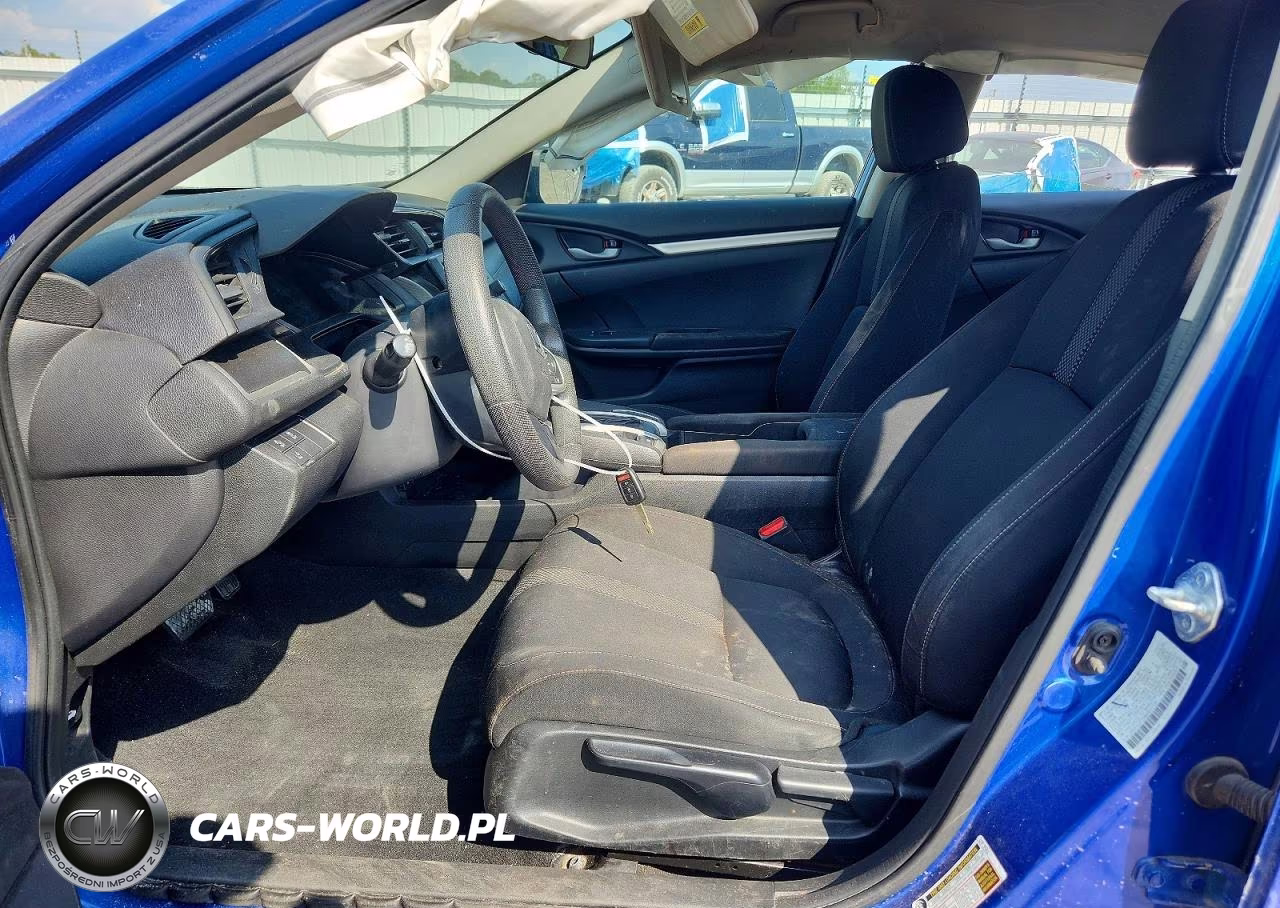 2021 Honda Civic Lx VIN:2HGFC2F69MH537736 - 7