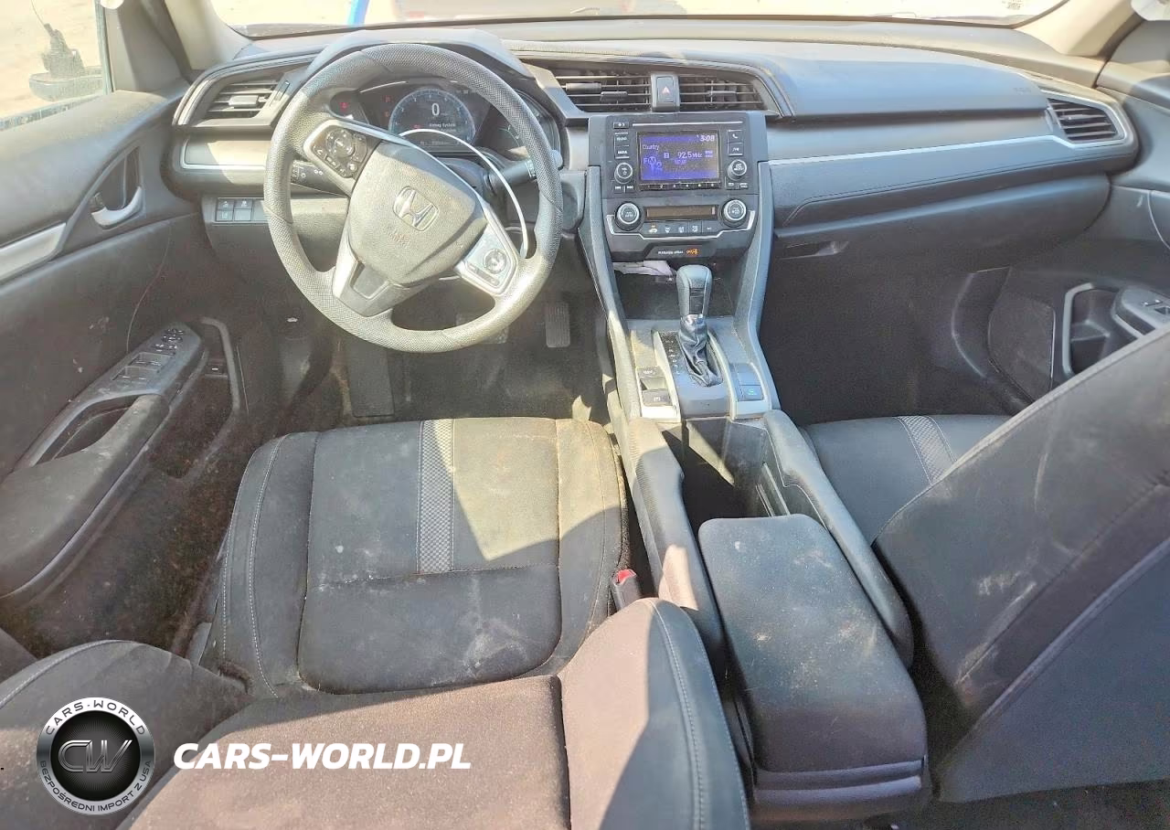 2021 Honda Civic Lx VIN:2HGFC2F69MH537736 - 8