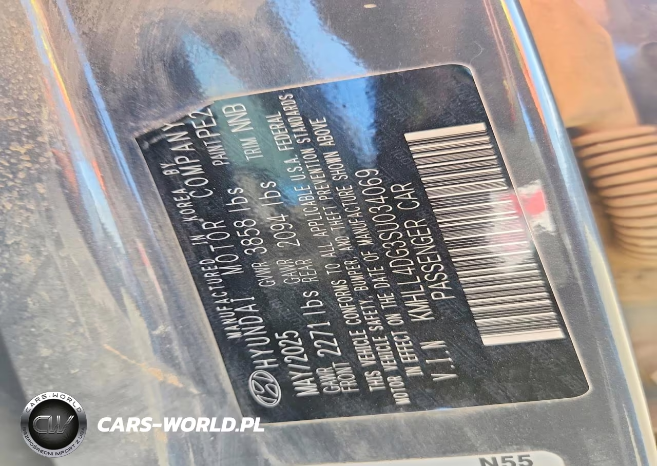 2025 Hyundai Elantra Se VIN:KMHLL4DG3SU034069 - 12