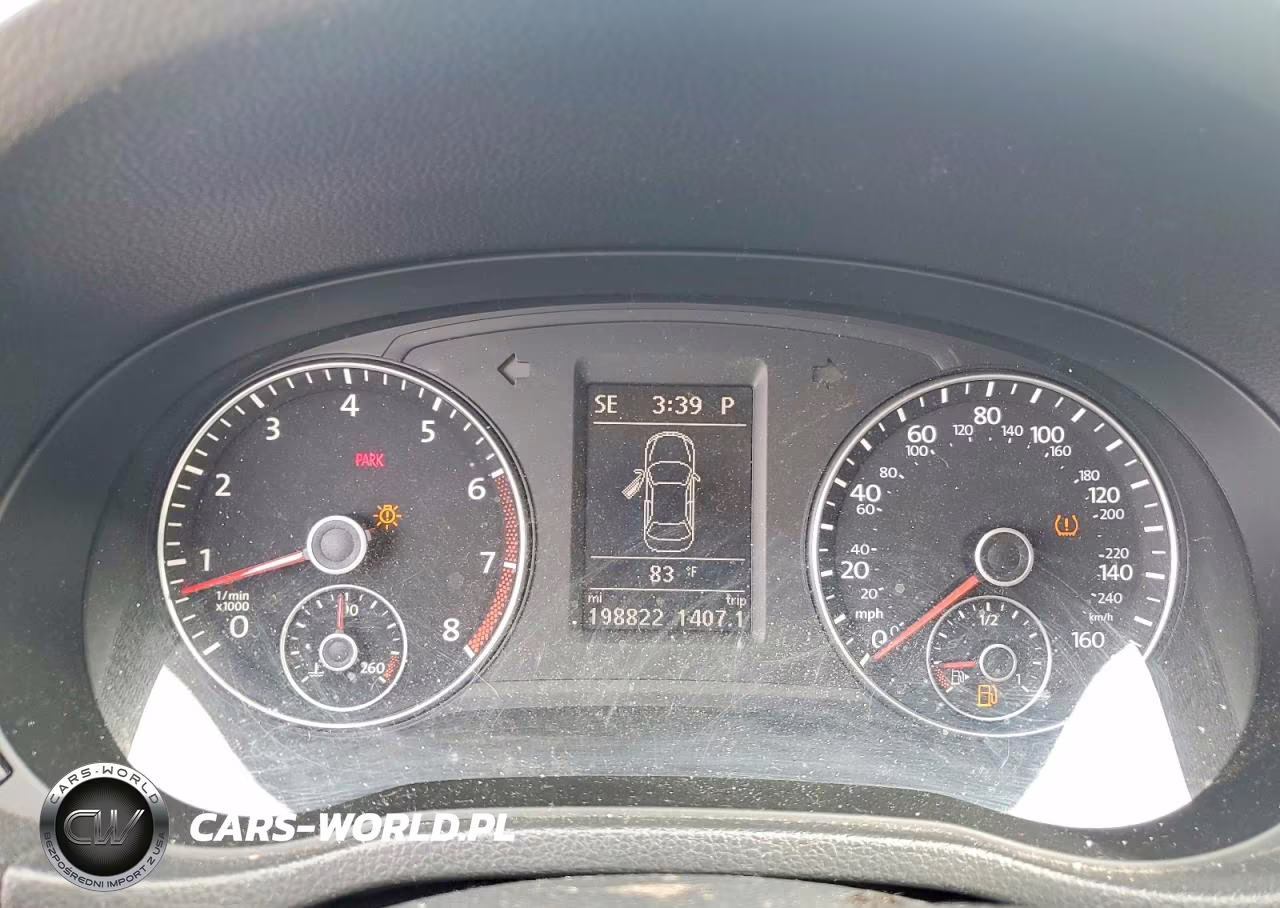 2013 Volkswagen Passat Se VIN:1VWBP7A35DC092472 - 9