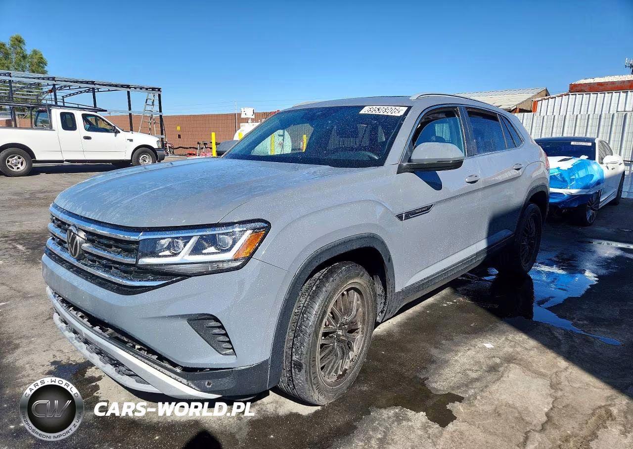 2021 Volkswagen Atlas Cross Sport Sel VIN:1V2BE2CA3MC227955 - 1