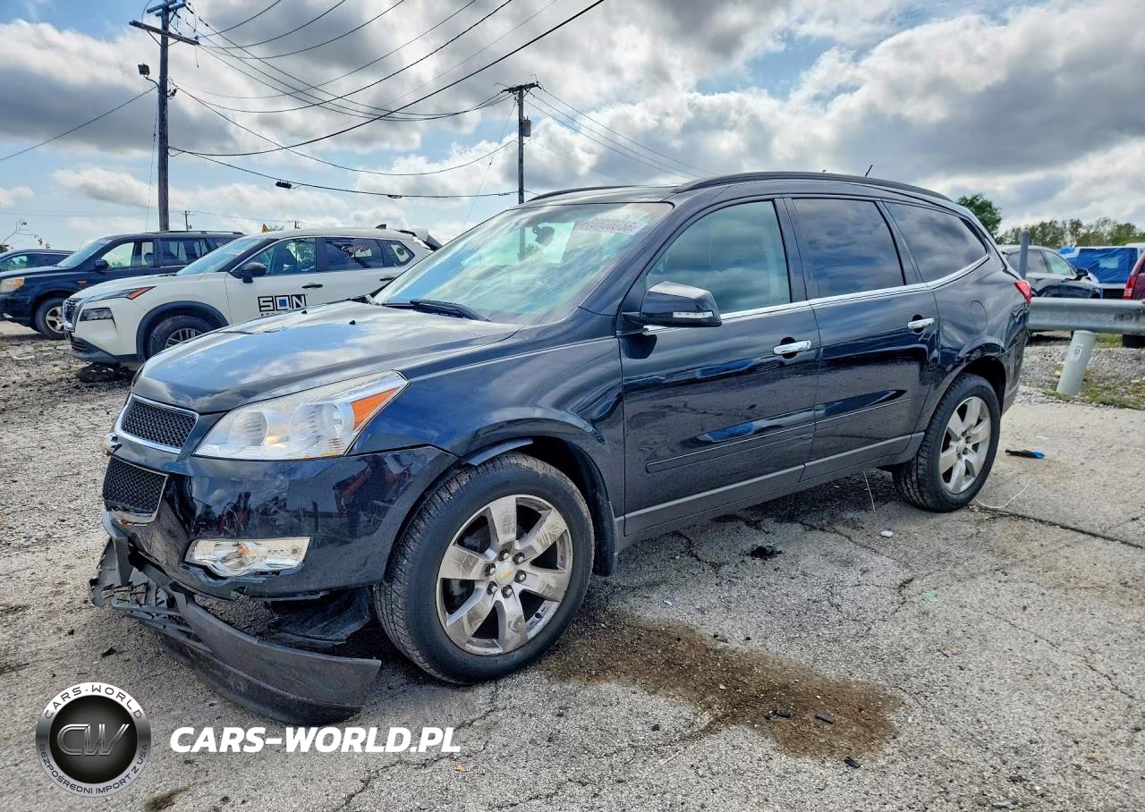 2011 Chevrolet Traverse Lt VIN:1GNKRJED8BJ348794 - 1