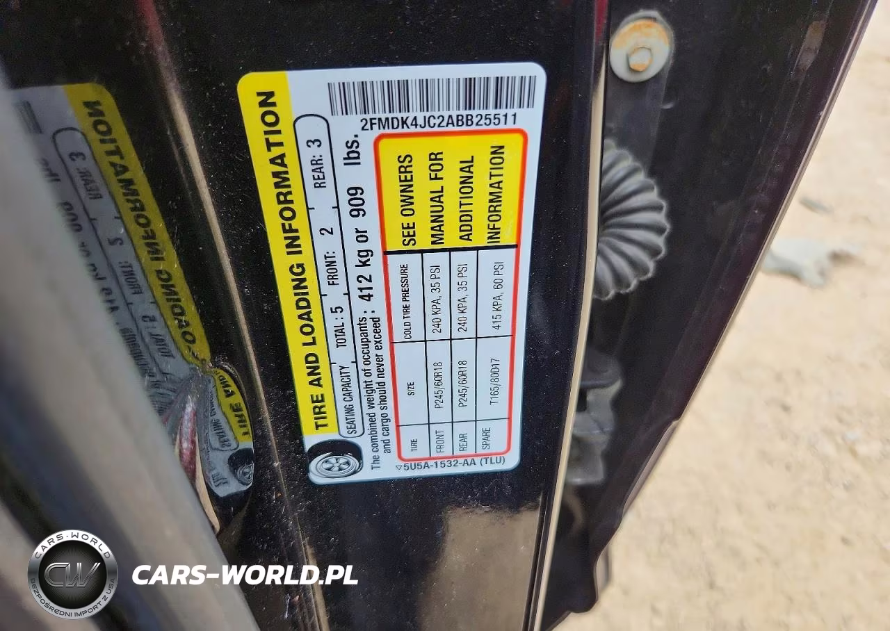 2010 Ford Edge Sel VIN:2FMDK4JC2ABB25511 - 12
