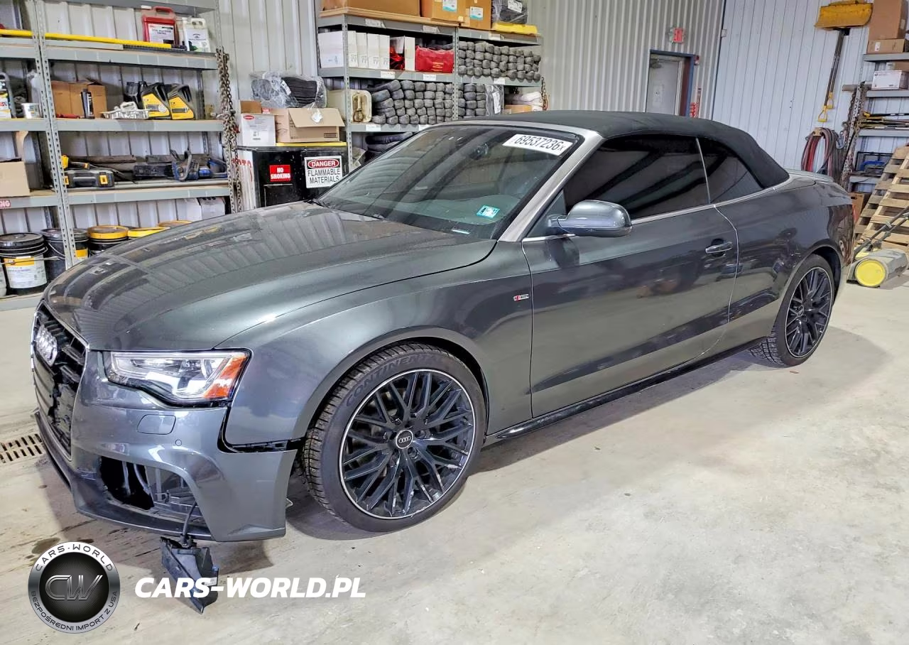 2017 Audi A5 Sport VIN:WAUD2AFH0HN004558 - 1