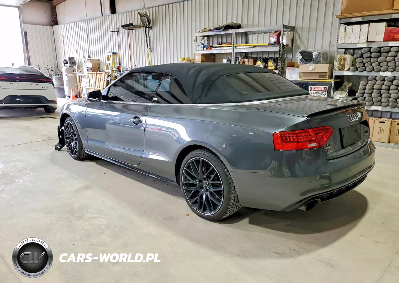 2017 Audi A5 Sport VIN:WAUD2AFH0HN004558 - 2