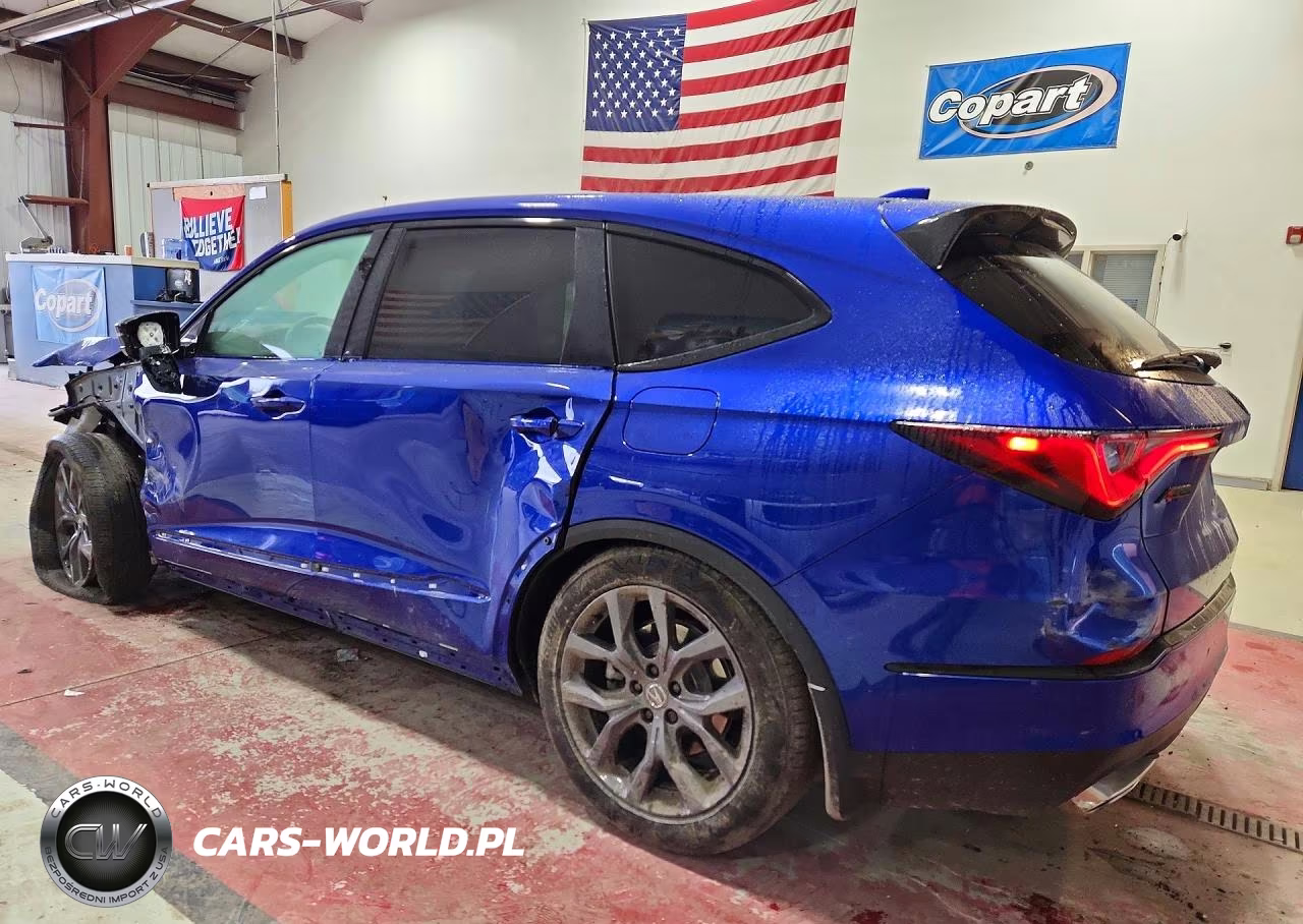 2022 Acura Mdx A-Spec VIN:5J8YE1H01NL022532 - 2