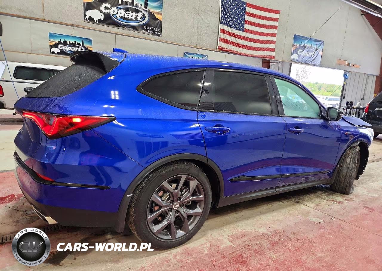 2022 Acura Mdx A-Spec VIN:5J8YE1H01NL022532 - 3