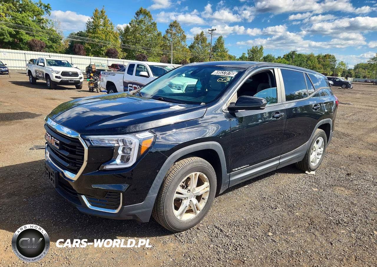 2022 GMC Terrain Sle VIN:3GKALTEV3NL177528 - 1