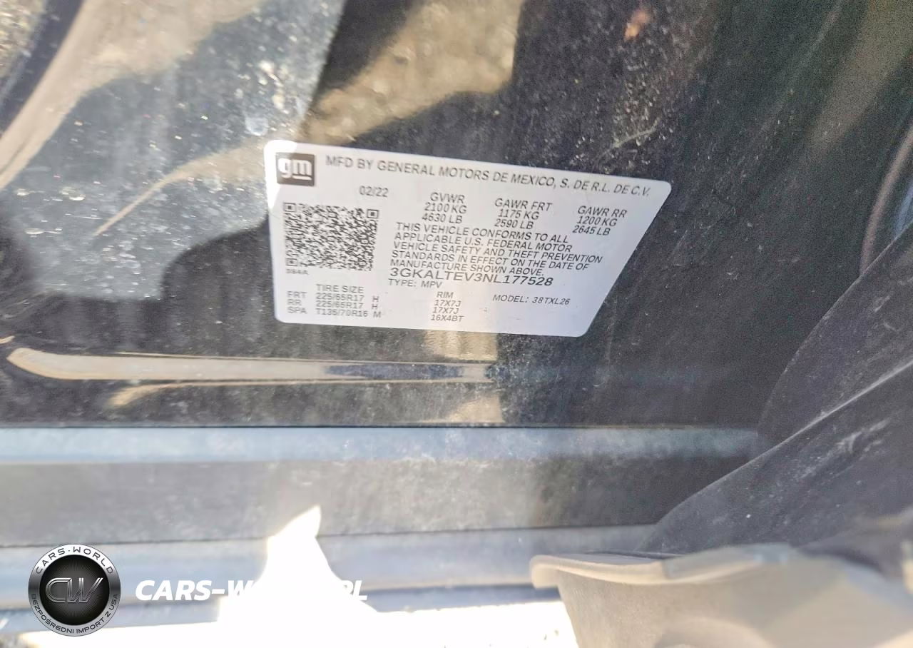 2022 GMC Terrain Sle VIN:3GKALTEV3NL177528 - 12