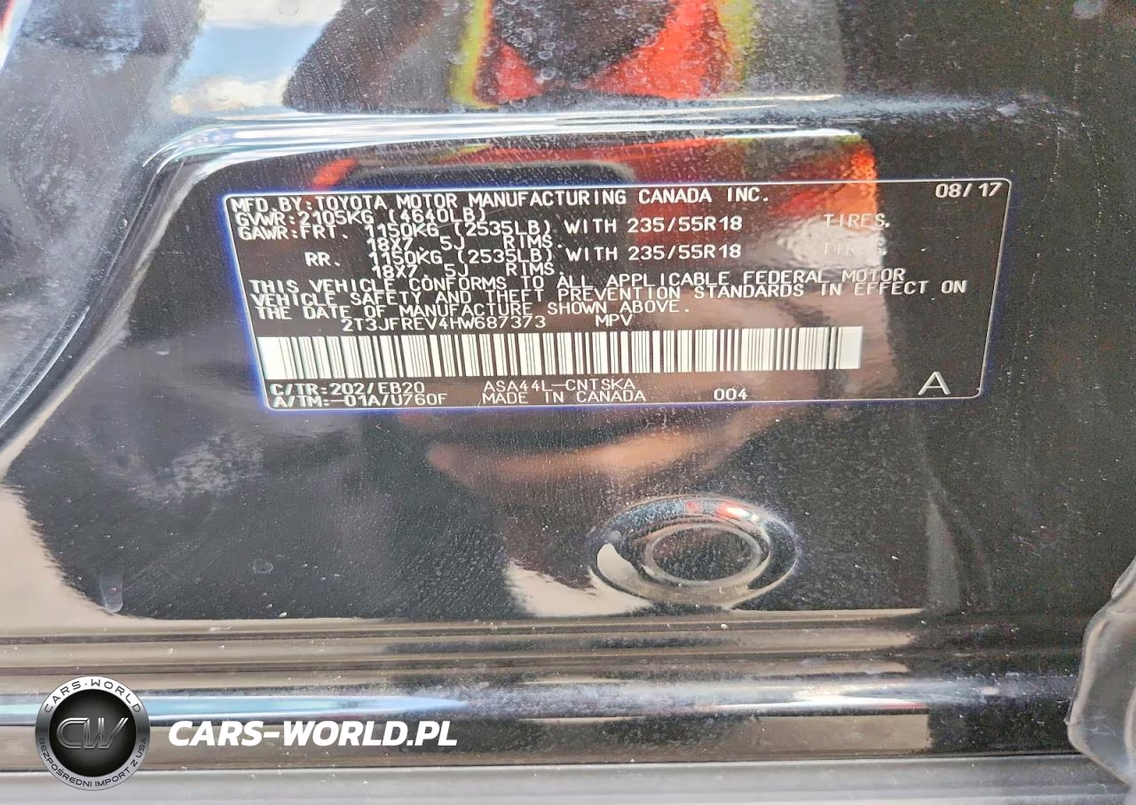 2017 Toyota Rav4 Se VIN:2T3JFREV4HW687373 - 13