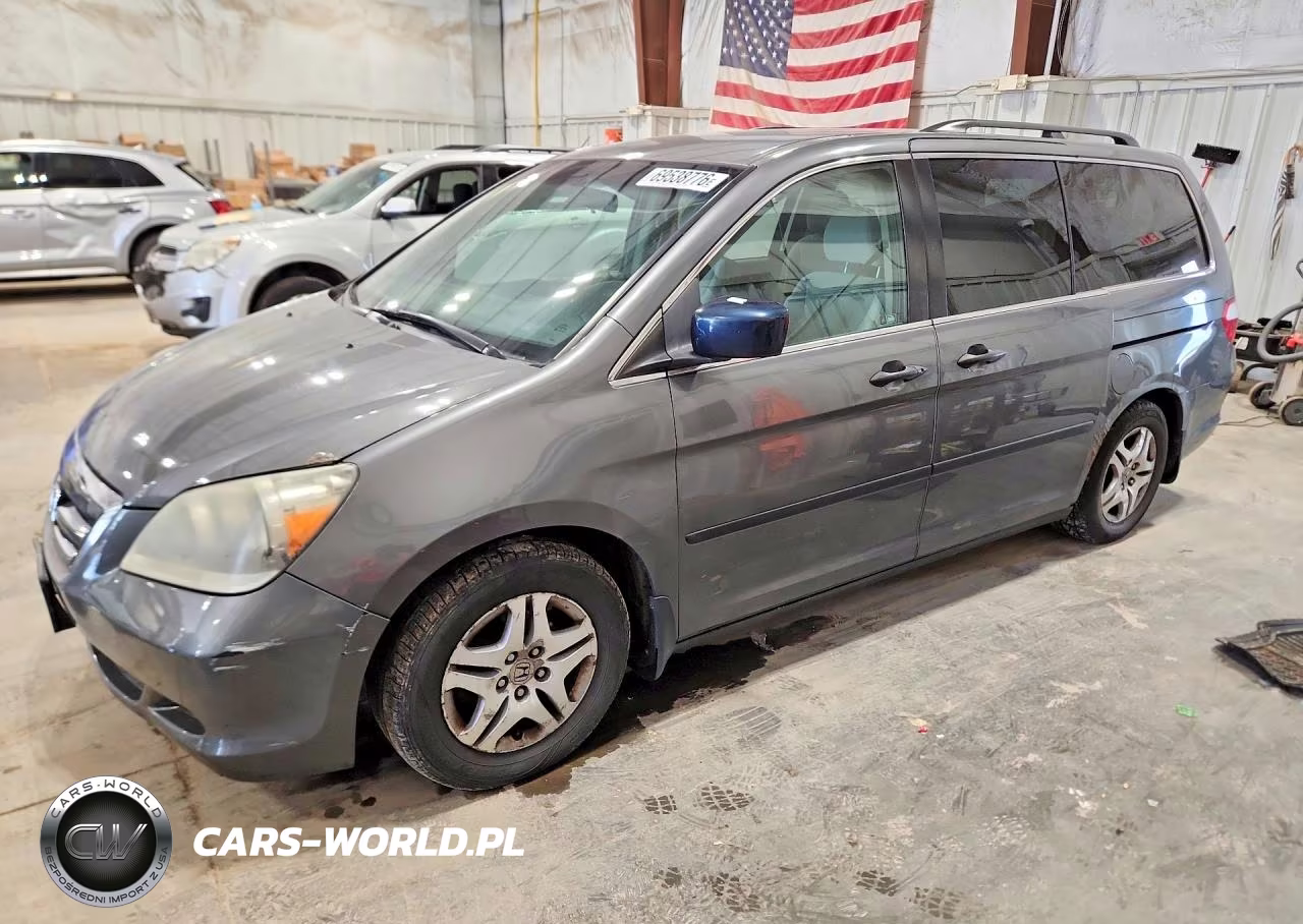2007 Honda Odyssey Lx VIN:5FNRL382X7B096799 - 1