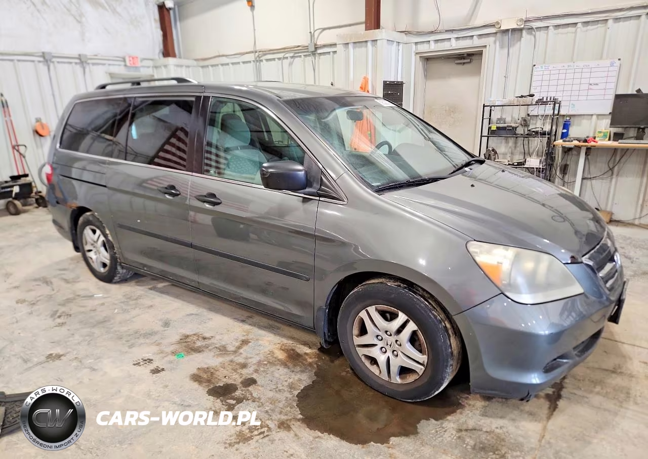 2007 Honda Odyssey Lx VIN:5FNRL382X7B096799 - 4