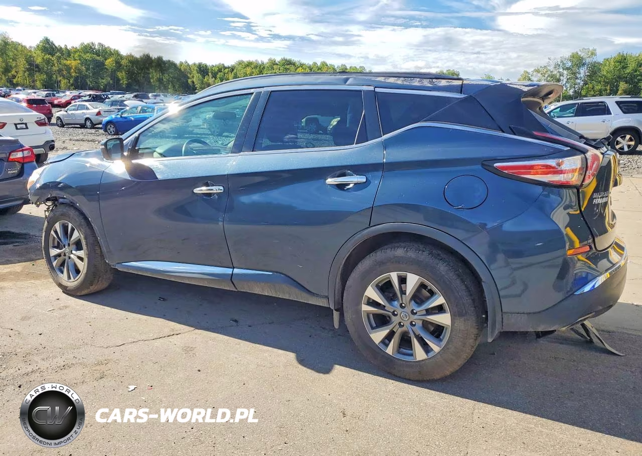 2016 Nissan Murano Sv VIN:5N1AZ2MH0GN139284 - 2