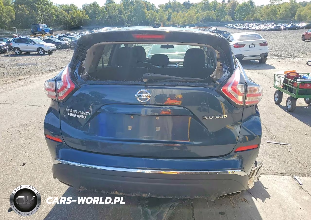 2016 Nissan Murano Sv VIN:5N1AZ2MH0GN139284 - 6
