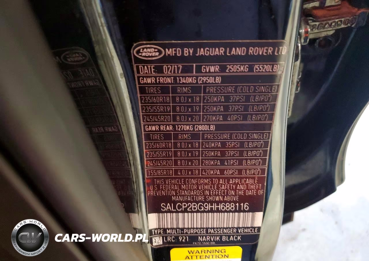 2017 Land Rover Discovery Sport Se VIN:SALCP2BG9HH688116 - 13