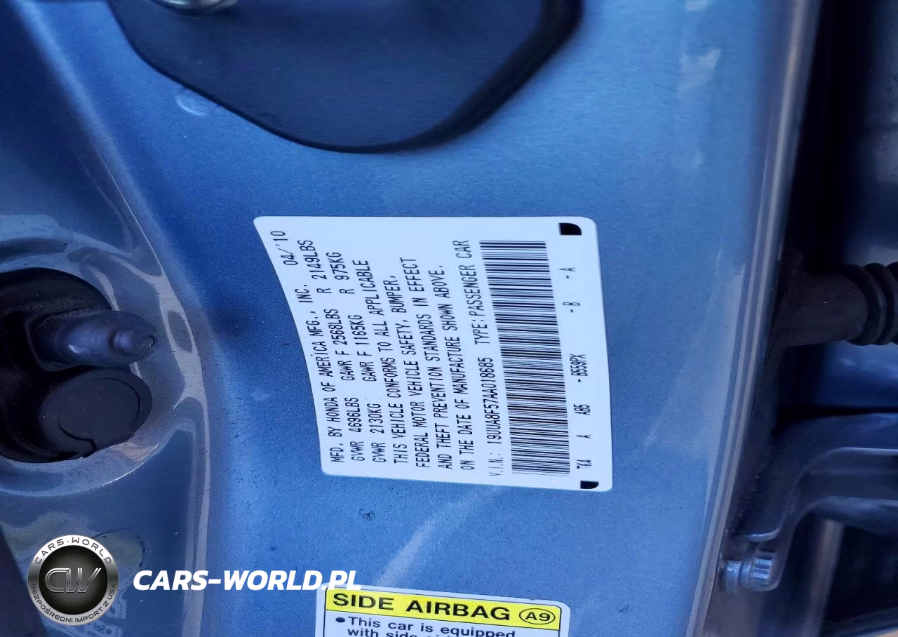 2010 Acura Tl VIN:19UUA8F57AA018685 - 12