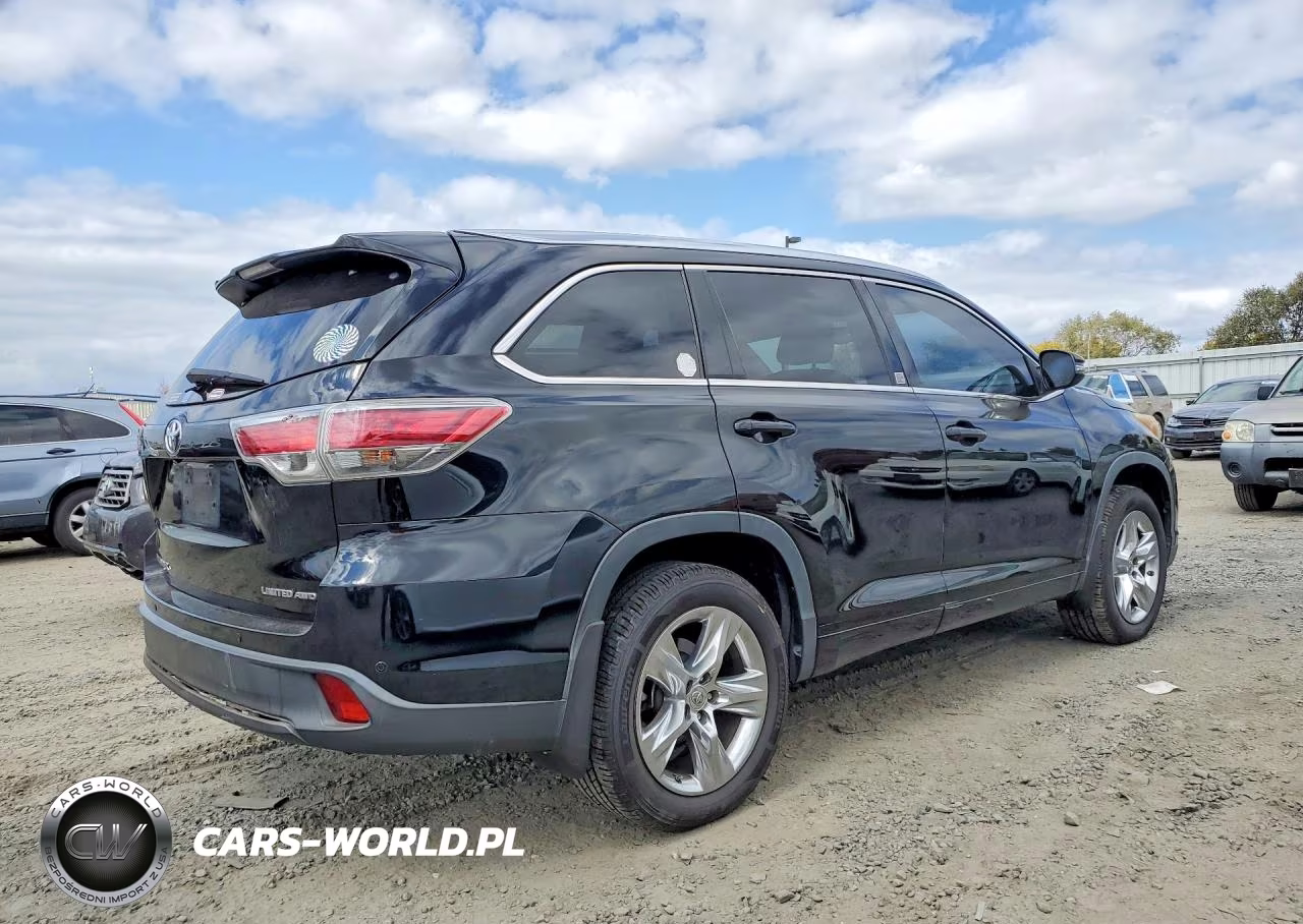 2014 Toyota Highlander Limited VIN:5TDDKRFH9ES035377 - 3