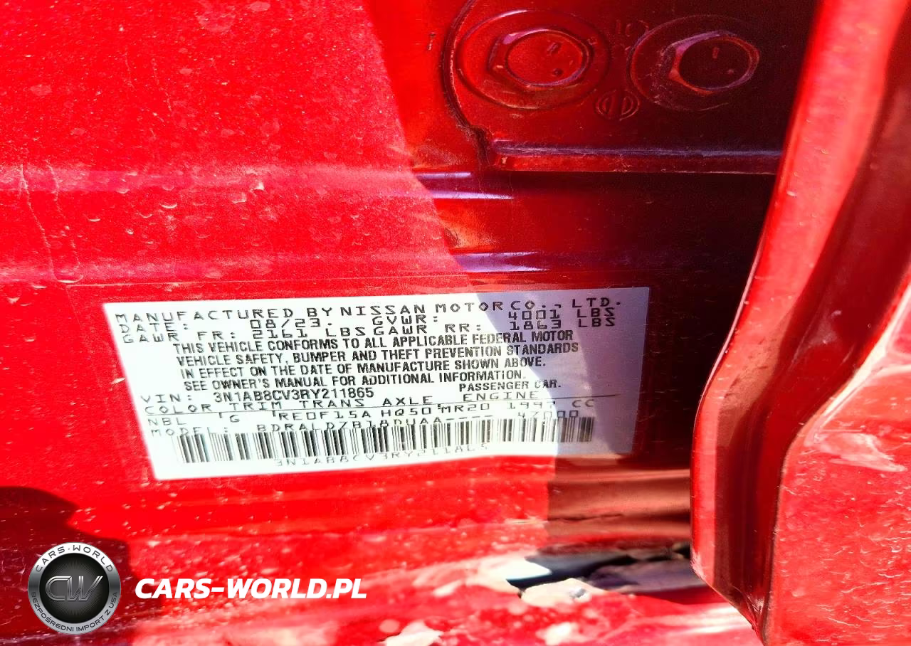 2024 Nissan Sentra Sv VIN:3N1AB8CV3RY211865 - 12
