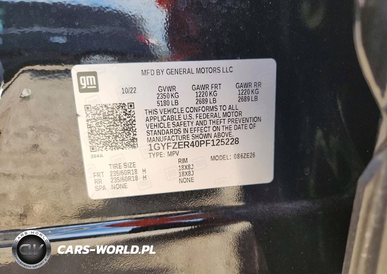 2023 Cadillac Xt4 Sport VIN:1GYFZER40PF125228 - 14