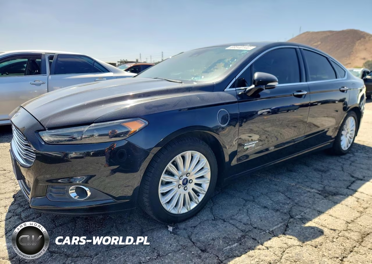 2014 Ford Fusion Titanium Phev VIN:3FA6P0SU5ER378771 - 1