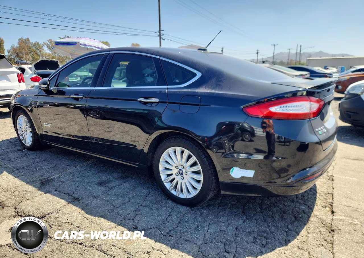2014 Ford Fusion Titanium Phev VIN:3FA6P0SU5ER378771 - 2