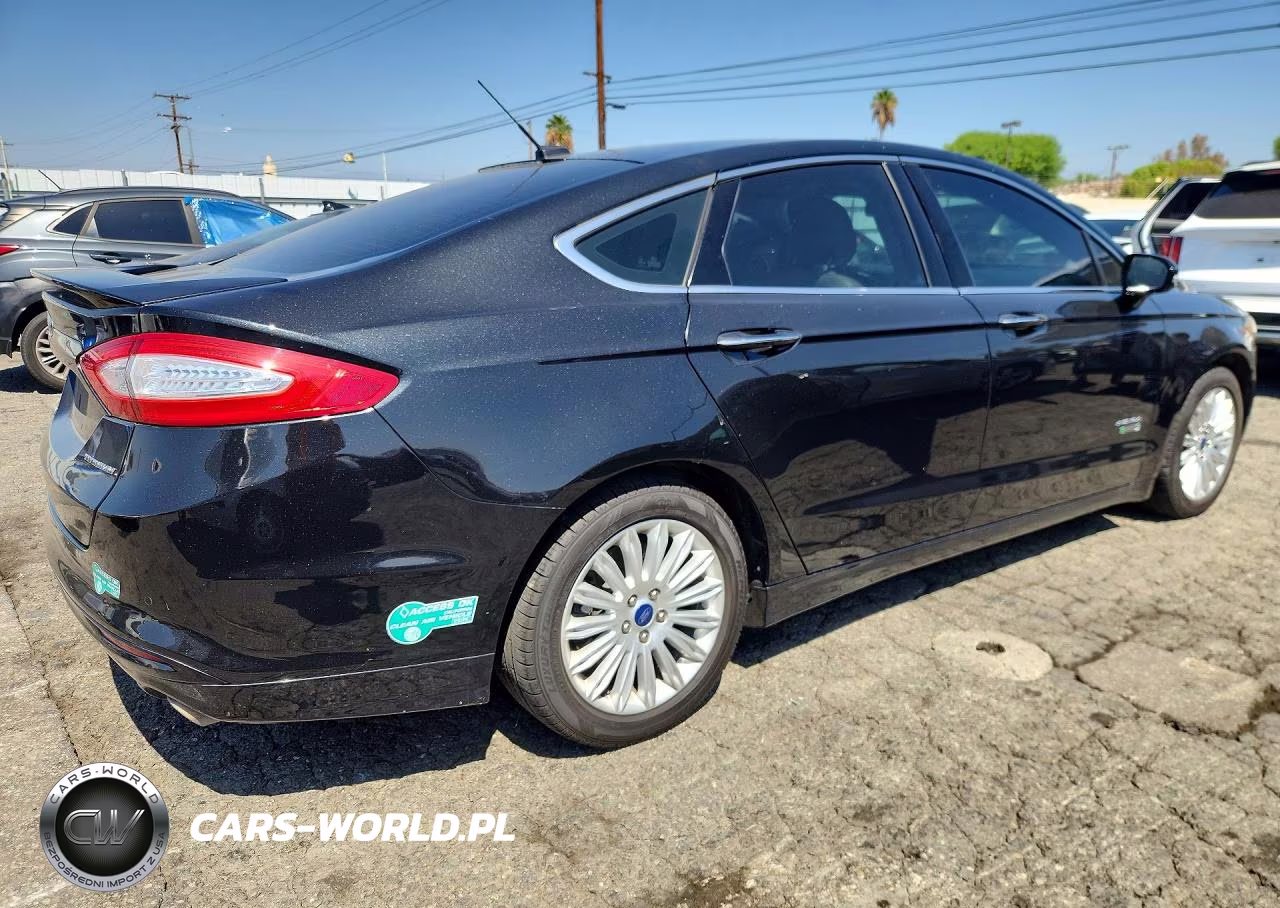 2014 Ford Fusion Titanium Phev VIN:3FA6P0SU5ER378771 - 3