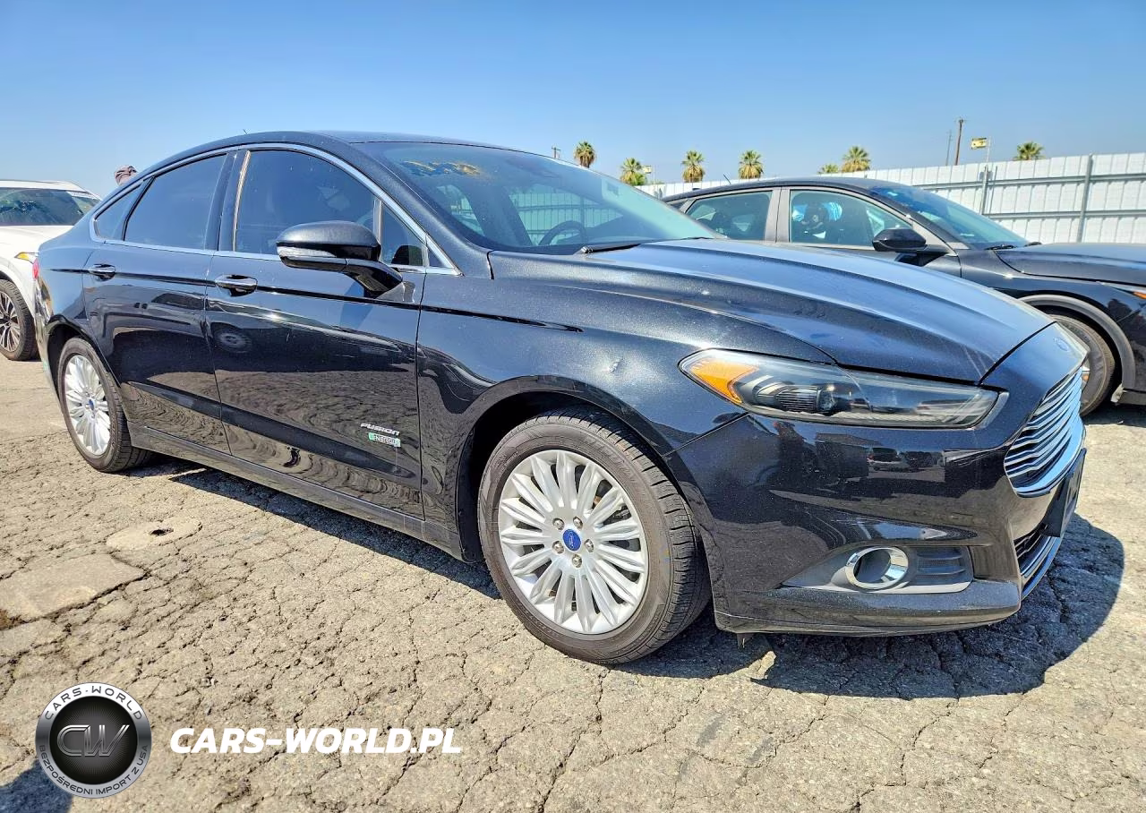 2014 Ford Fusion Titanium Phev VIN:3FA6P0SU5ER378771 - 4