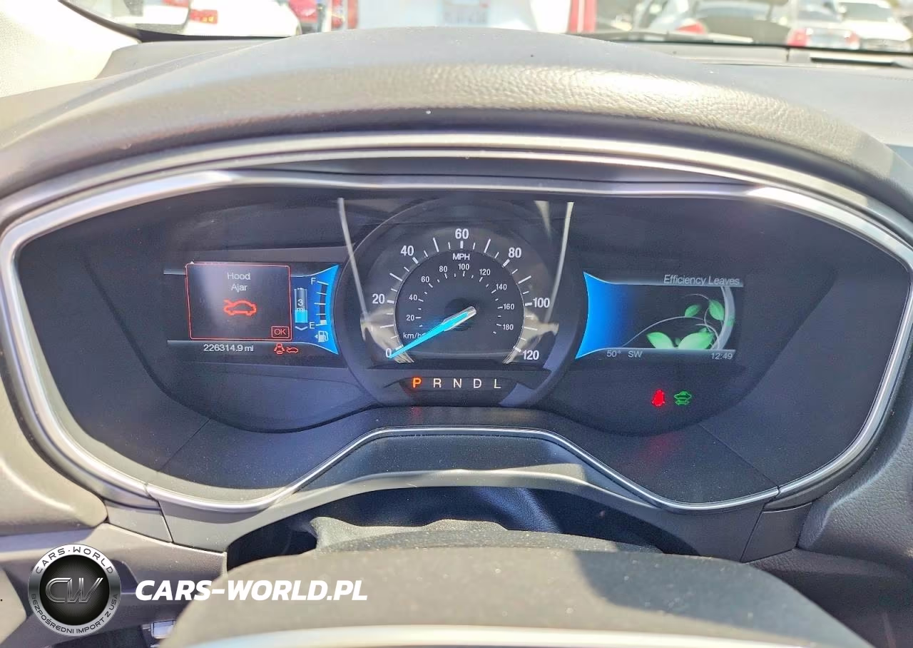 2014 Ford Fusion Titanium Phev VIN:3FA6P0SU5ER378771 - 9