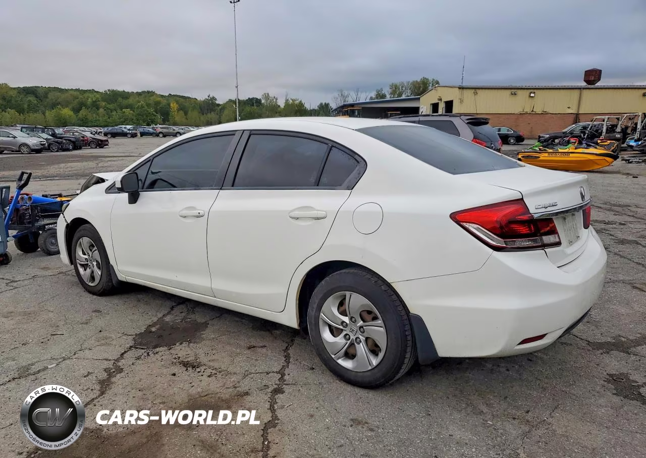 2014 Honda Civic Lx VIN:19XFB2F52EE054983 - 2