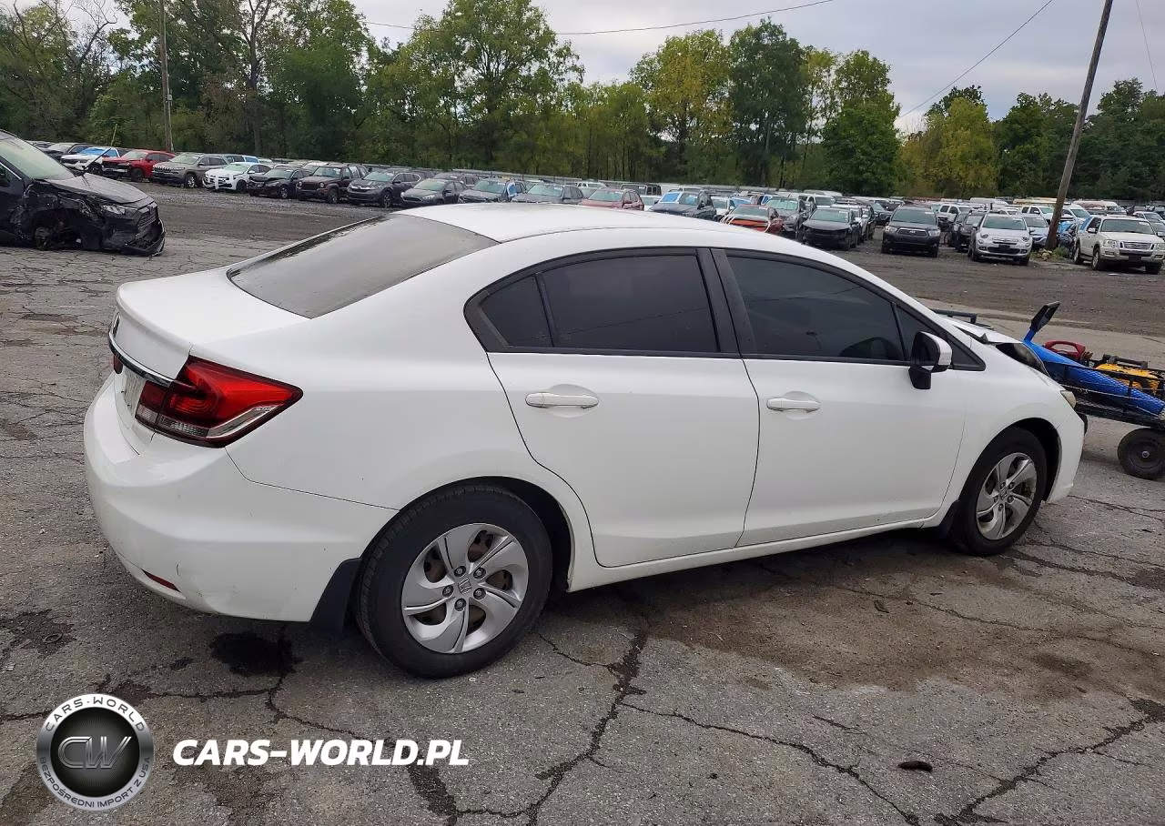 2014 Honda Civic Lx VIN:19XFB2F52EE054983 - 3