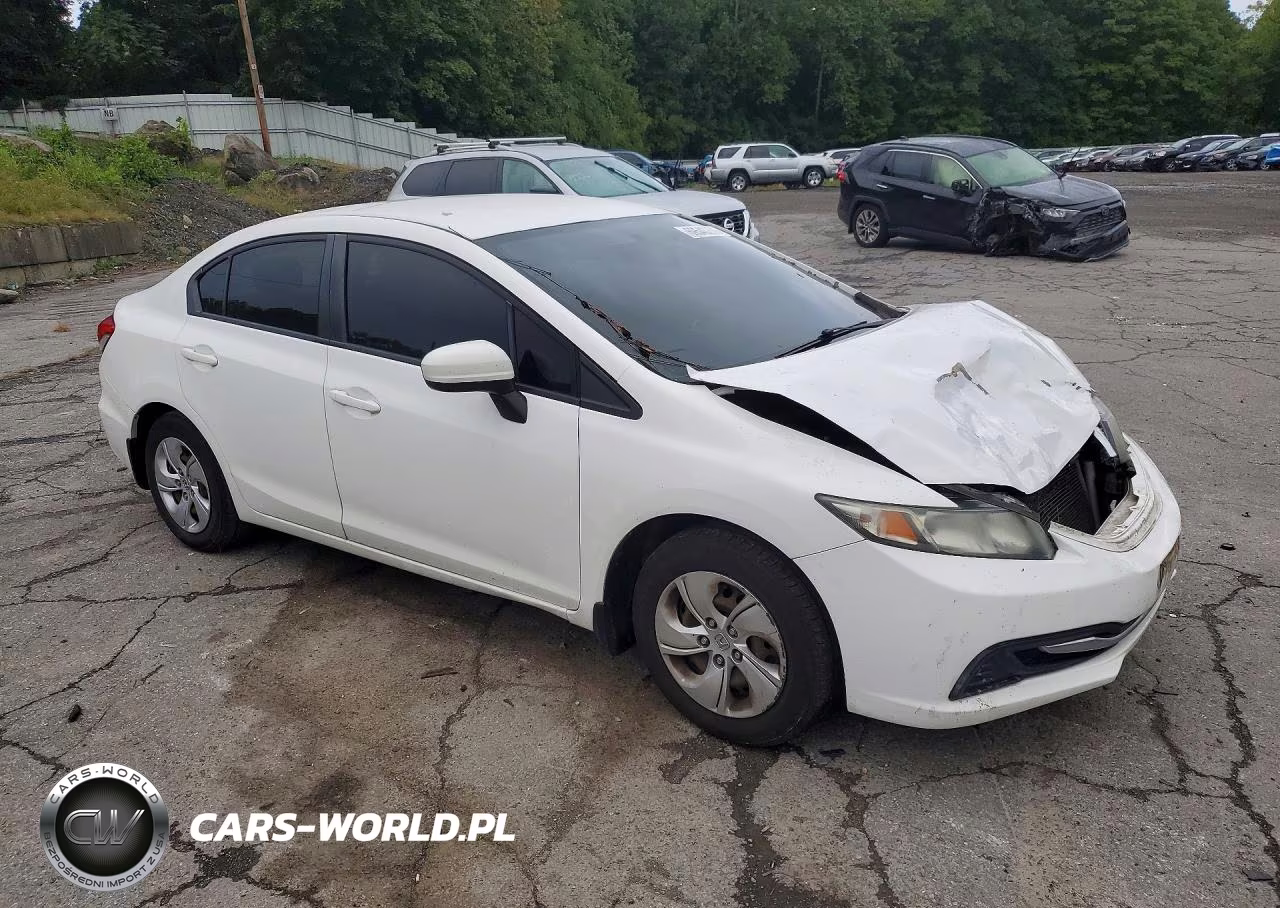 2014 Honda Civic Lx VIN:19XFB2F52EE054983 - 4