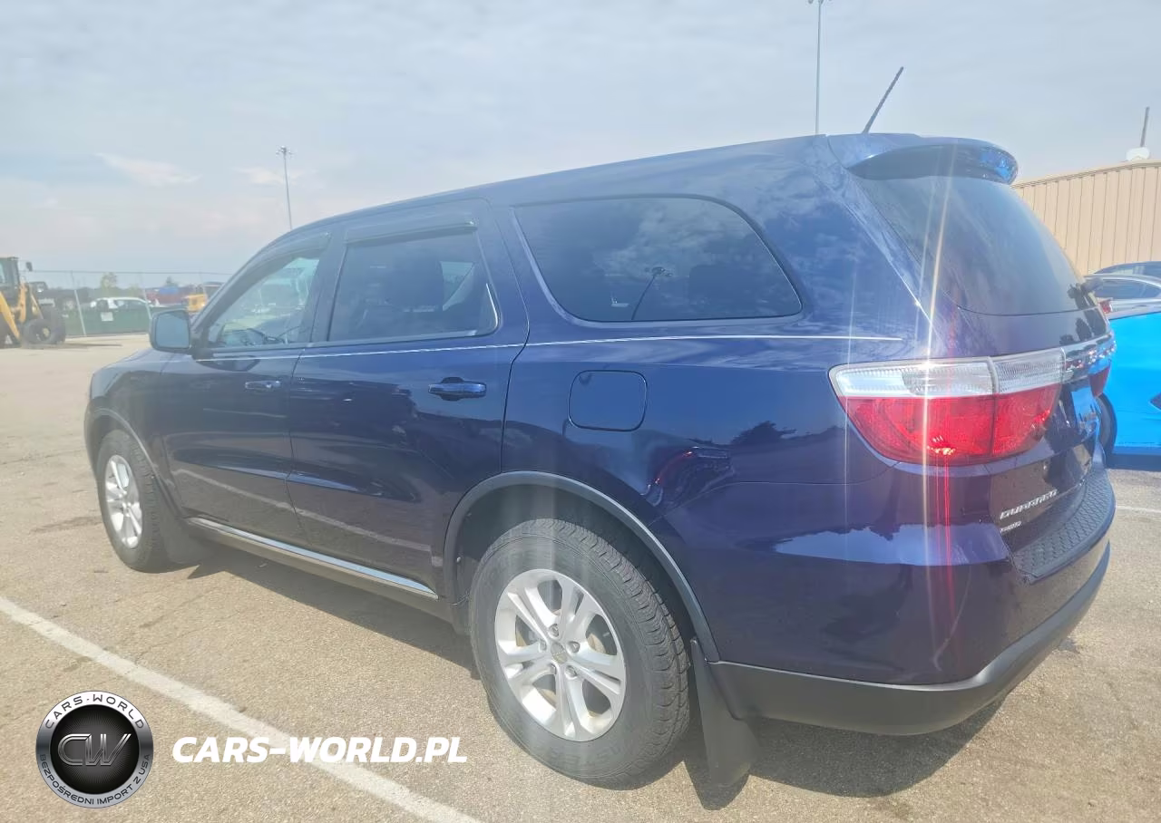 2013 Dodge Durango Sxt VIN:1C4RDJAG9DC527777 - 2