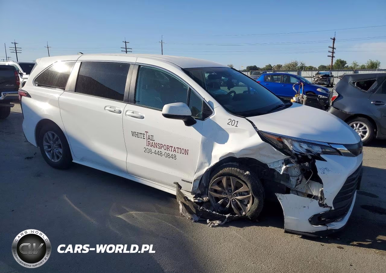 2021 Toyota Sienna Le VIN:5TDKRKECXMS006632 - 4