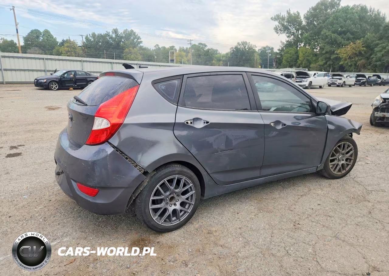 2013 Hyundai Accent Gs VIN:KMHCT5AE8DU066642 - 3
