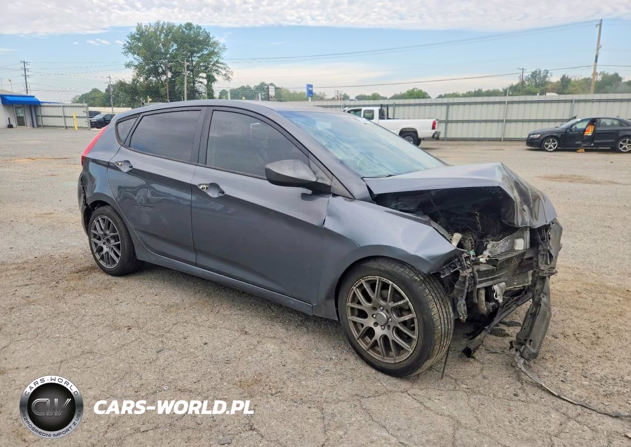 2013 Hyundai Accent Gs VIN:KMHCT5AE8DU066642 - 4