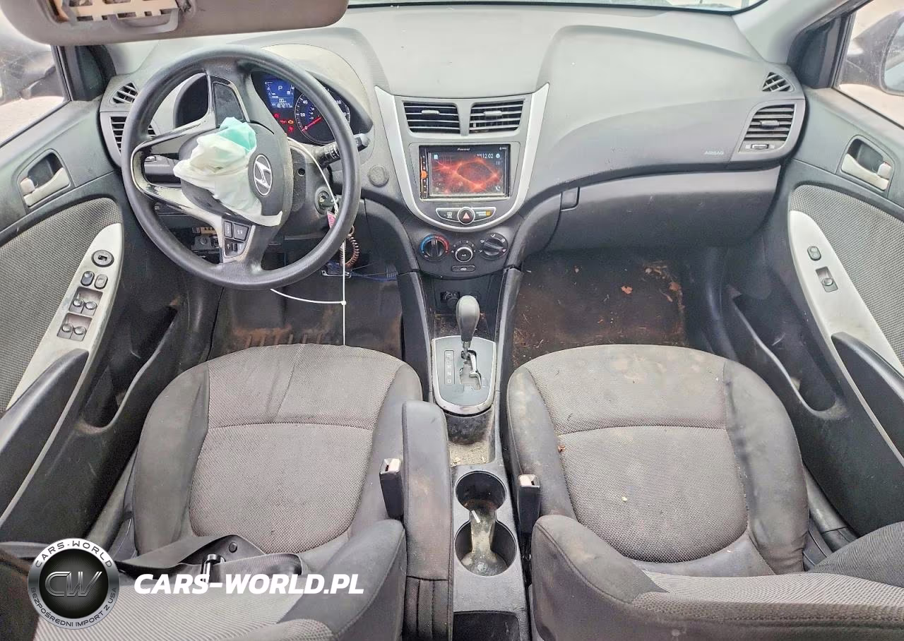 2013 Hyundai Accent Gs VIN:KMHCT5AE8DU066642 - 8