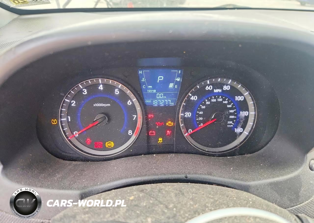 2013 Hyundai Accent Gs VIN:KMHCT5AE8DU066642 - 9