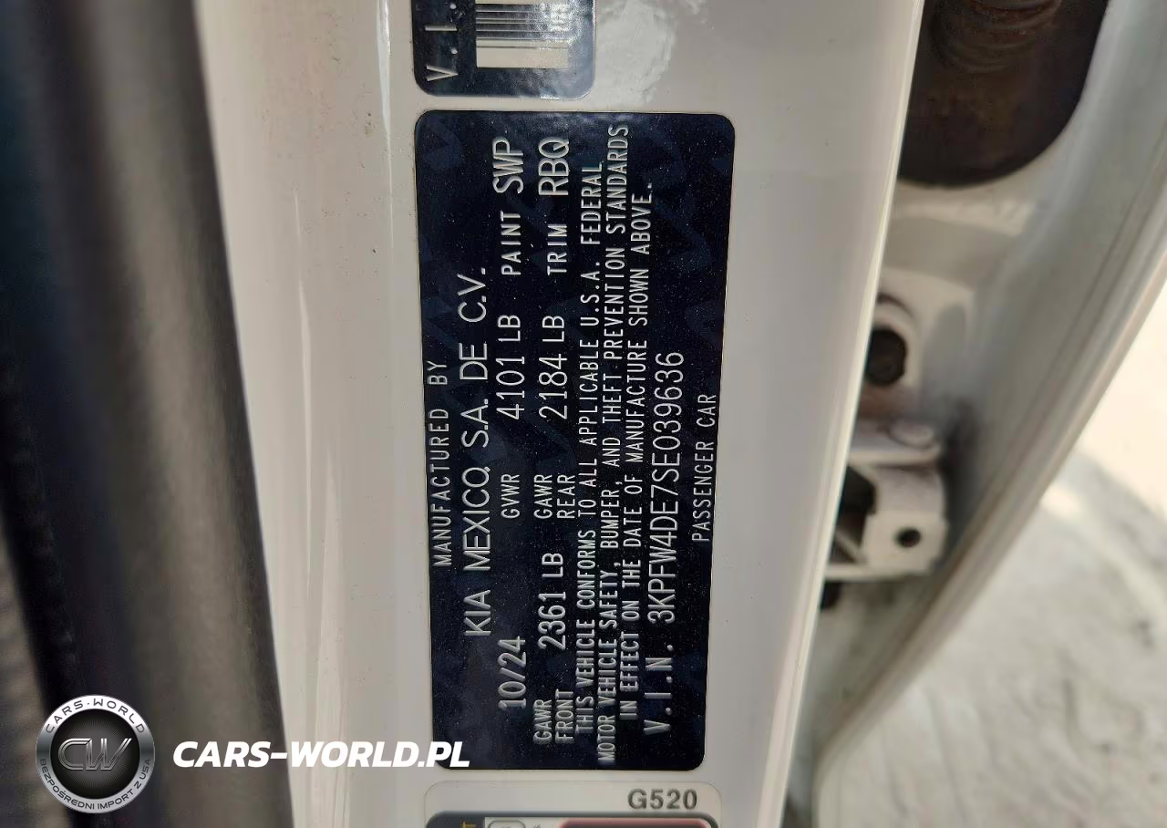 2025 Kia K4 Gt Line VIN:3KPFW4DE7SE039636 - 12