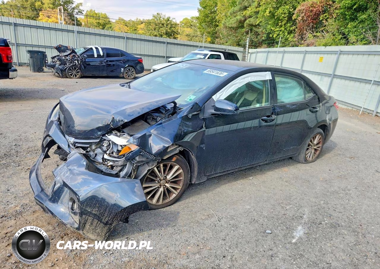 2015 Toyota Corolla Le Plus VIN:5YFBURHE8FP251266 - 1