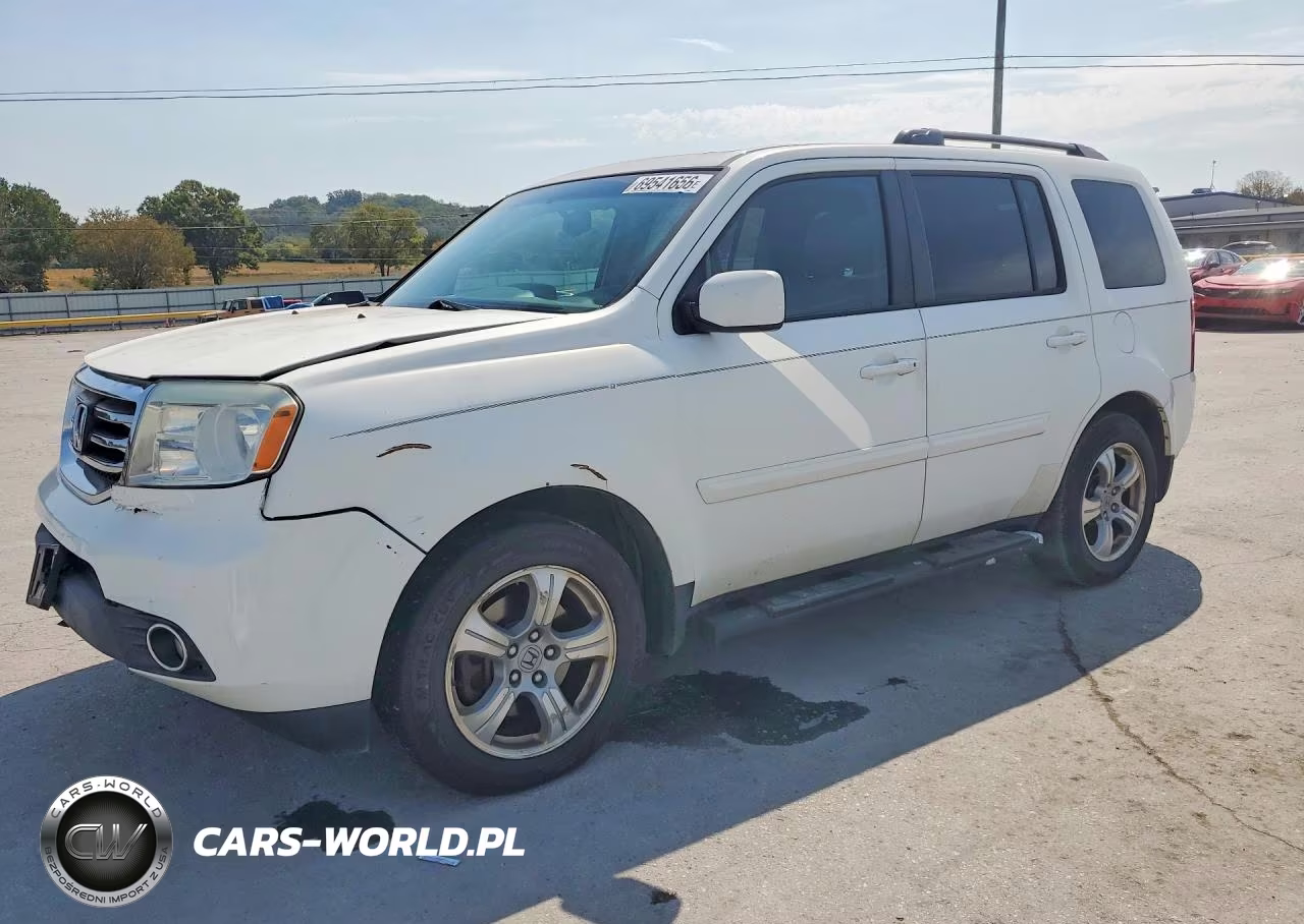 2013 Honda Pilot Exl VIN:5FNYF4H51DB047330 - 1