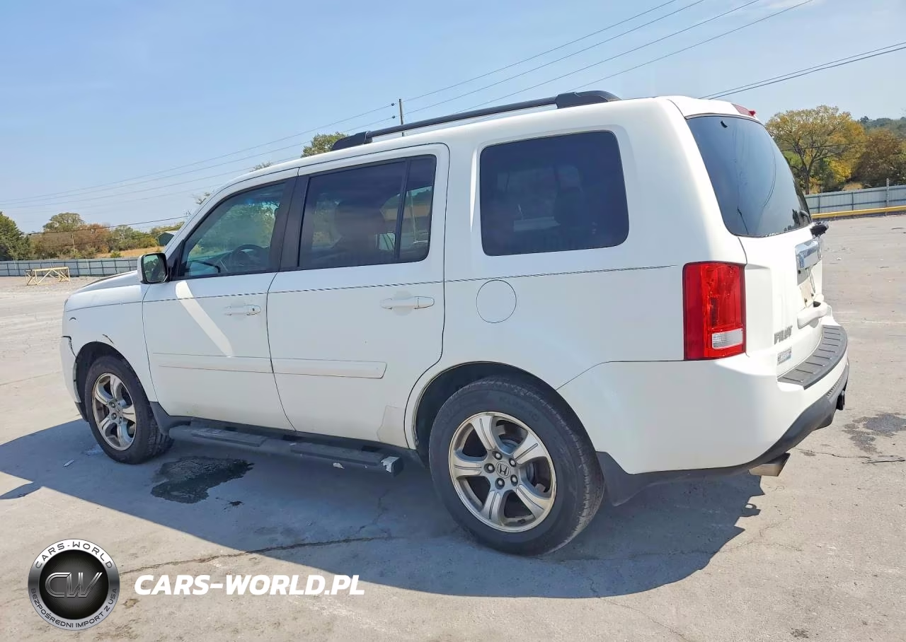 2013 Honda Pilot Exl VIN:5FNYF4H51DB047330 - 2