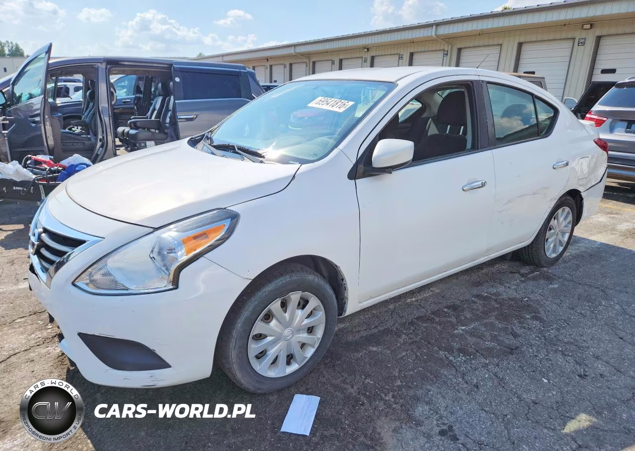 2019 Nissan Versa Sv VIN:3N1CN7AP8KL805501 - 1