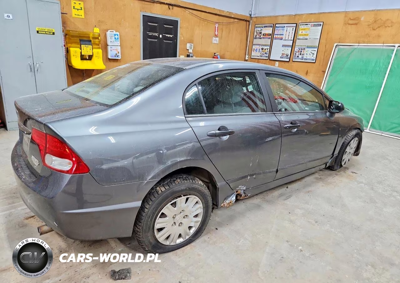 2010 Honda Civic Vp VIN:19XFA1F38AE032850 - 3