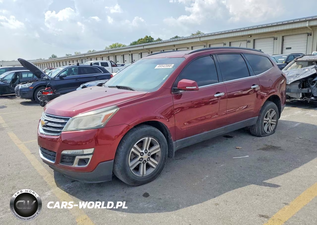 2016 Chevrolet Traverse Lt VIN:1GNKRHKD3GJ145350 - 1