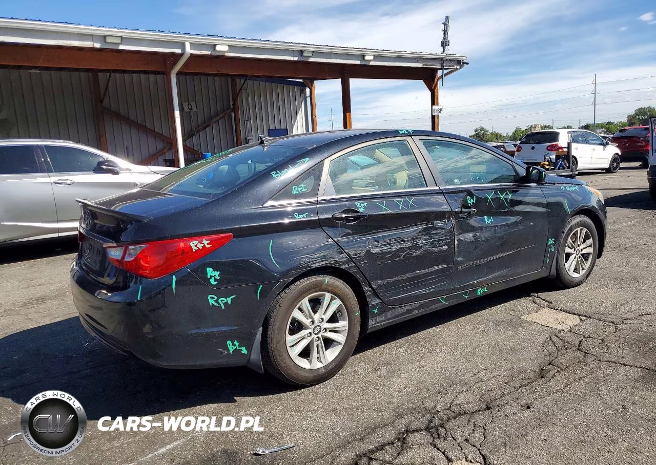 2013 Hyundai Sonata Gls VIN:5NPEB4AC4DH754995 - 3