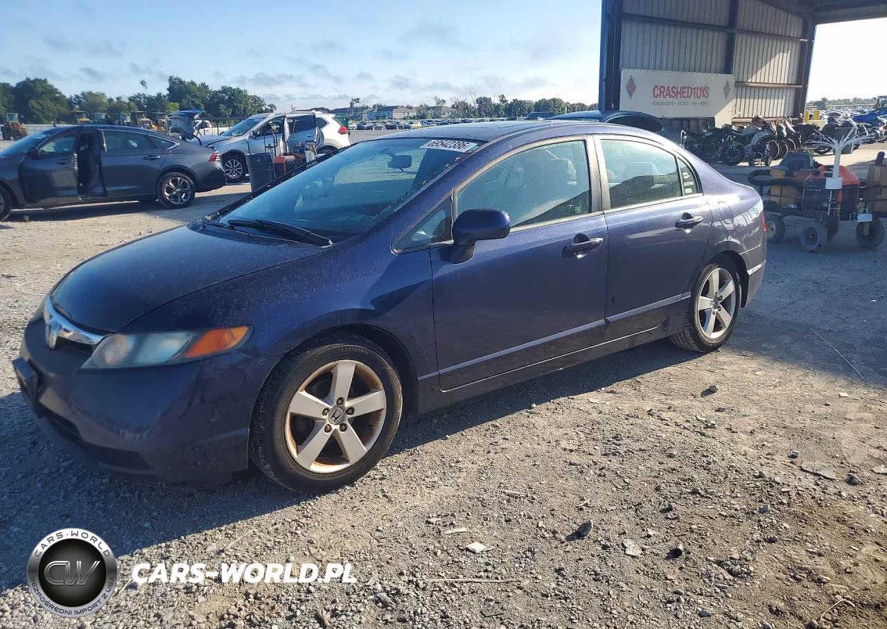 2007 Honda Civic Ex VIN:1HGFA16817L127103 - 1