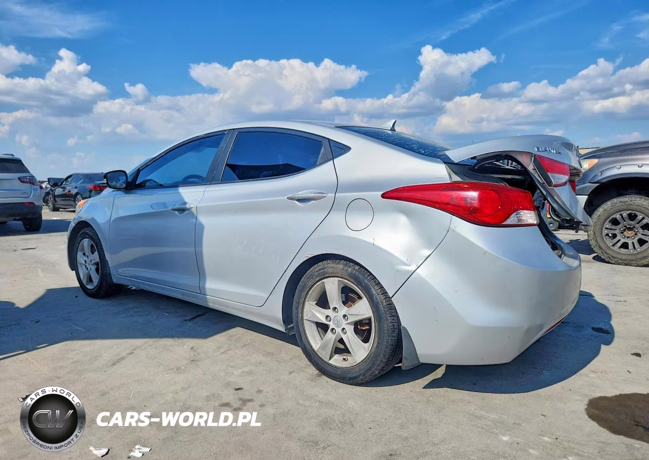 2013 Hyundai Elantra Gls VIN:KMHDH4AE6DU792757 - 2