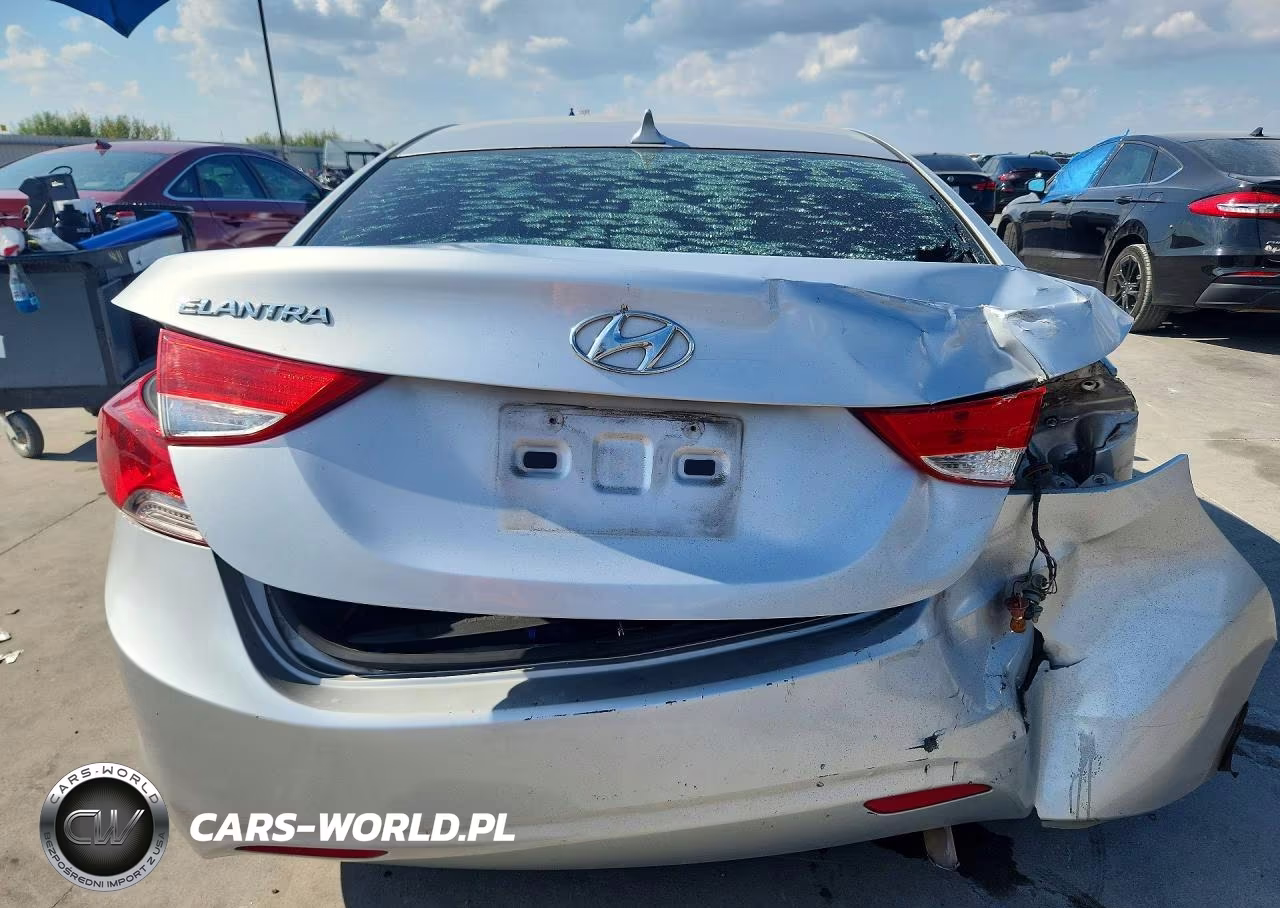 2013 Hyundai Elantra Gls VIN:KMHDH4AE6DU792757 - 6