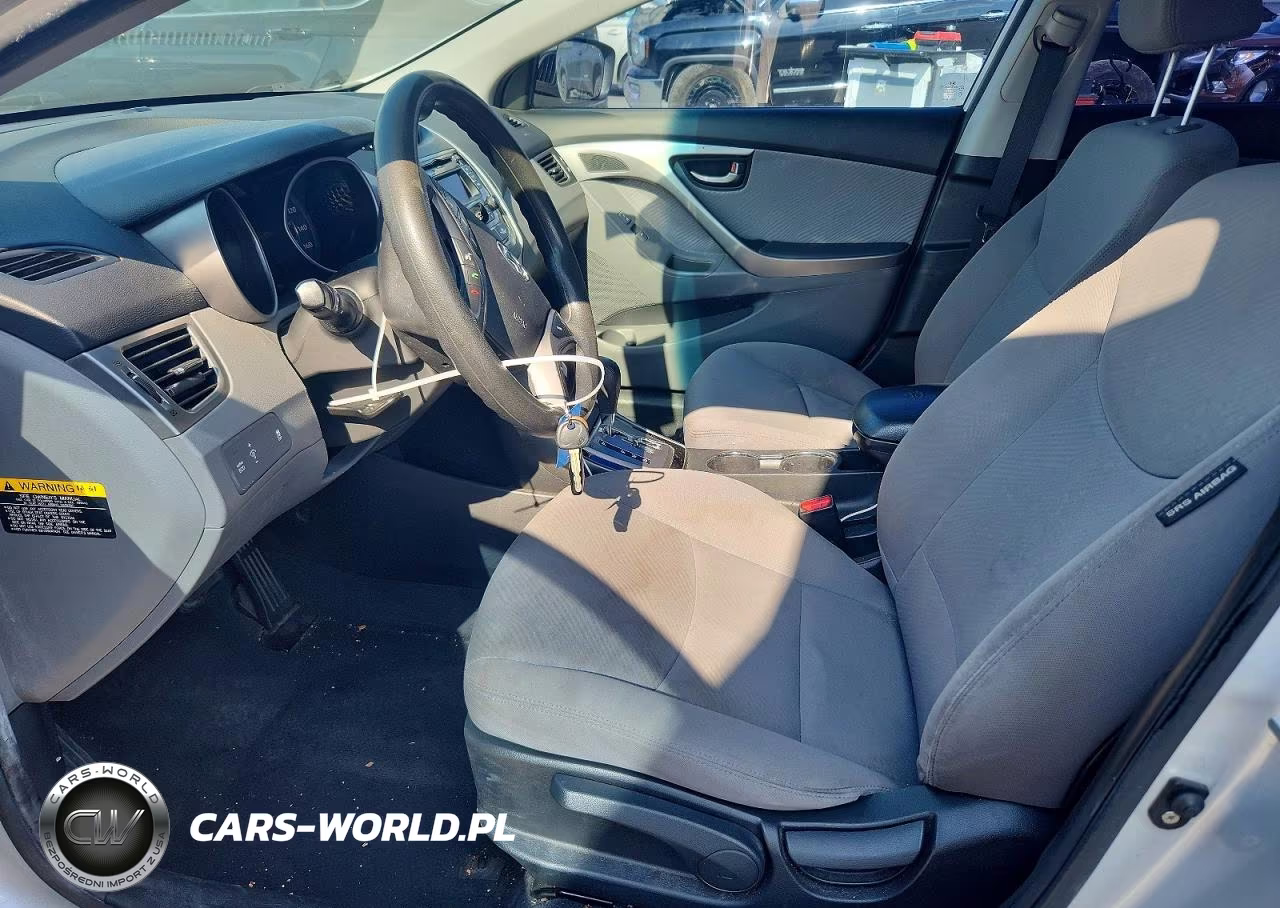 2013 Hyundai Elantra Gls VIN:KMHDH4AE6DU792757 - 7