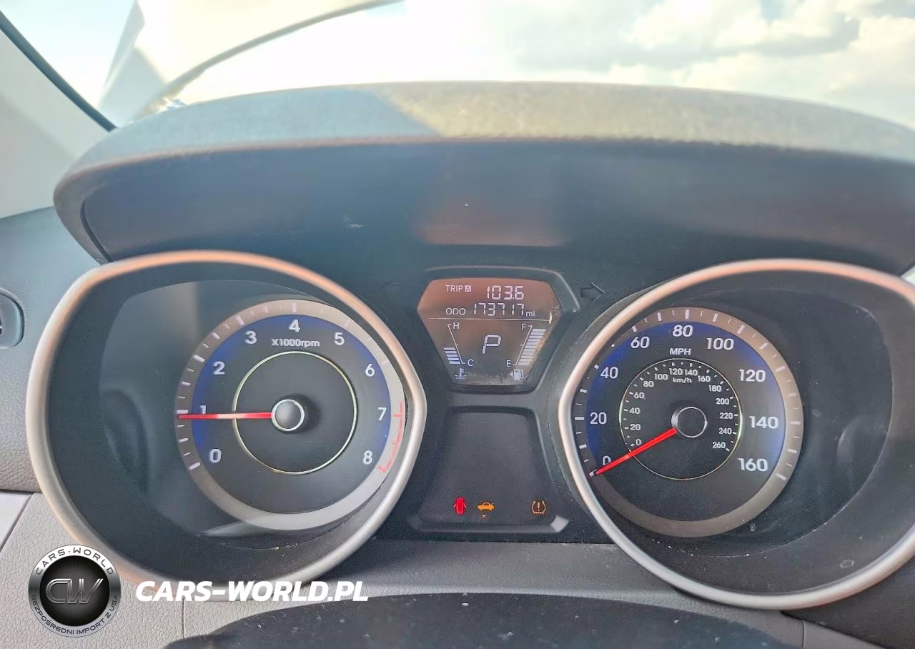 2013 Hyundai Elantra Gls VIN:KMHDH4AE6DU792757 - 9